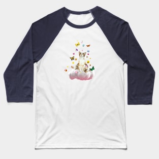 Life Is Beautiful Kitty Baseball T-Shirt
